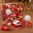 thumbnail image 5 of 2026 Christmas Indoor Home Decor Christmas Tree Hanging Ornament Box Assorted Festive Pendant Set For Xmas Home Decor, 5 of 5
