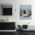 thumbnail image 3 of Stupell Industries Buffalo in Pink Tub Bath & Laundry Painting Wrapped Canvas Art Print Wall Art, 36 x 48, 3 of 8