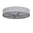 thumbnail image 6 of Meyda Tiffany 221522 Cilindro 36" Wide Led Flush Mount Drum Ceiling Fixture - Bronze, 6 of 7