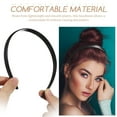 thumbnail image 3 of MERRYHAPY 20Ud Diademas De Plástico Negras Finas Para Mujer Accesorios Para El Simple Y Cómodo, 3 of 7