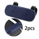 thumbnail image 4 of 2 piezas de almohadillas para reposabrazos de silla de poliéster, cómodas y lavables. Azul, 4 of 9