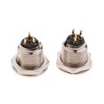 thumbnail image 2 of Zócalo mini XLR 2pcs 3-pin Aviación Circular Enchufe Xlr Socket Conector Cable Magideal Zócalo mini XLR, 2 of 7