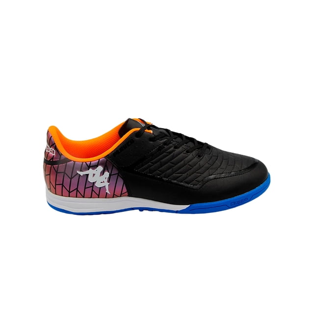 Tenis Fútbol Rapido KAPPA Kombat Player Base TG Hombre Negro/Azul