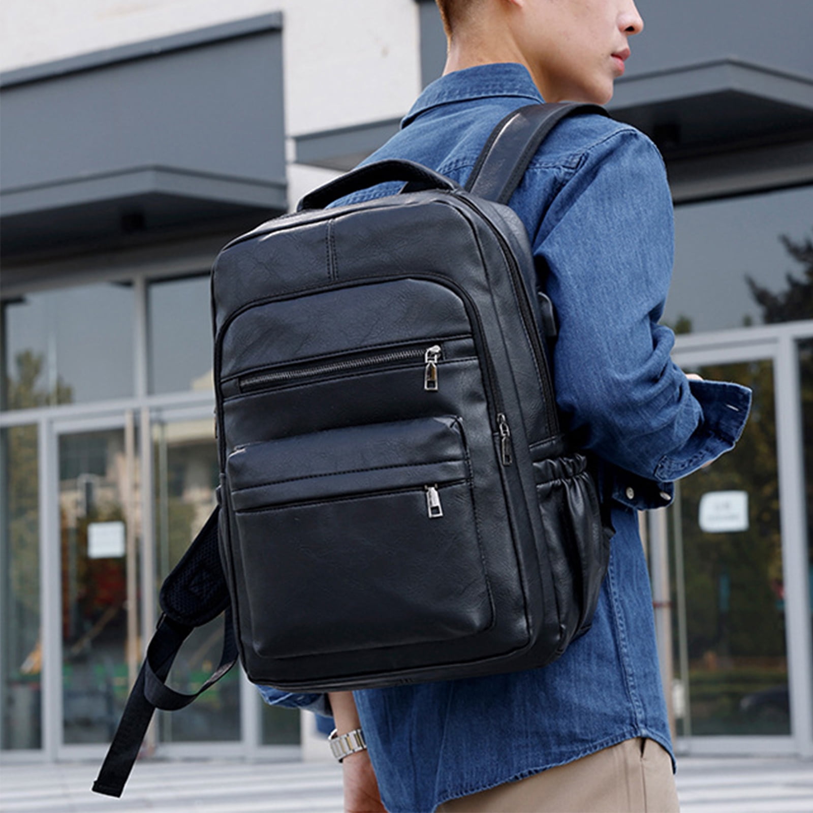Travel Laptop Backpack for Men , business Work Rucksack College School Computer Bag