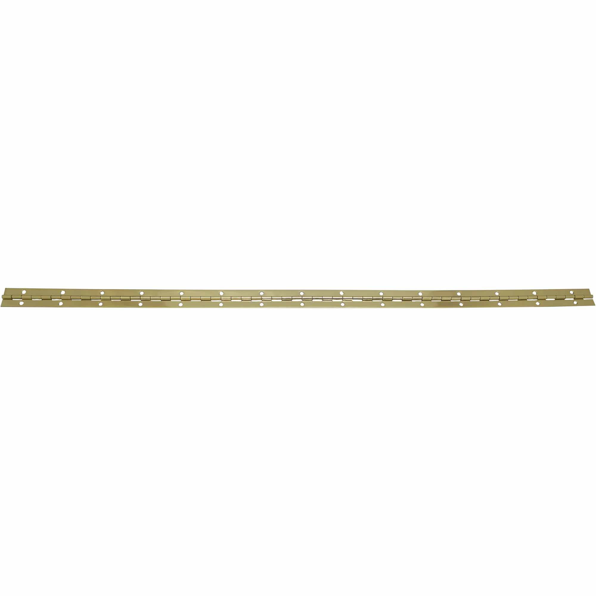 Continuous Piano Hinge Brass 1 1/16 inches by 30 inches 