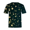 thumbnail image 4 of Conjunto de Camisas Para Hombre Conjunto de Pantalones de Blusa de Manga Corta Con Estampado 3D de Cuello Redondo de Navidad Informal Odeerbi ODB175041, 4 of 7