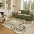thumbnail image 6 of Addison Rugs Chantille Indoor/Outdoor Transitional Ikat Celery Machine Washable Rectangle Rug, 3' x 5', 6 of 8