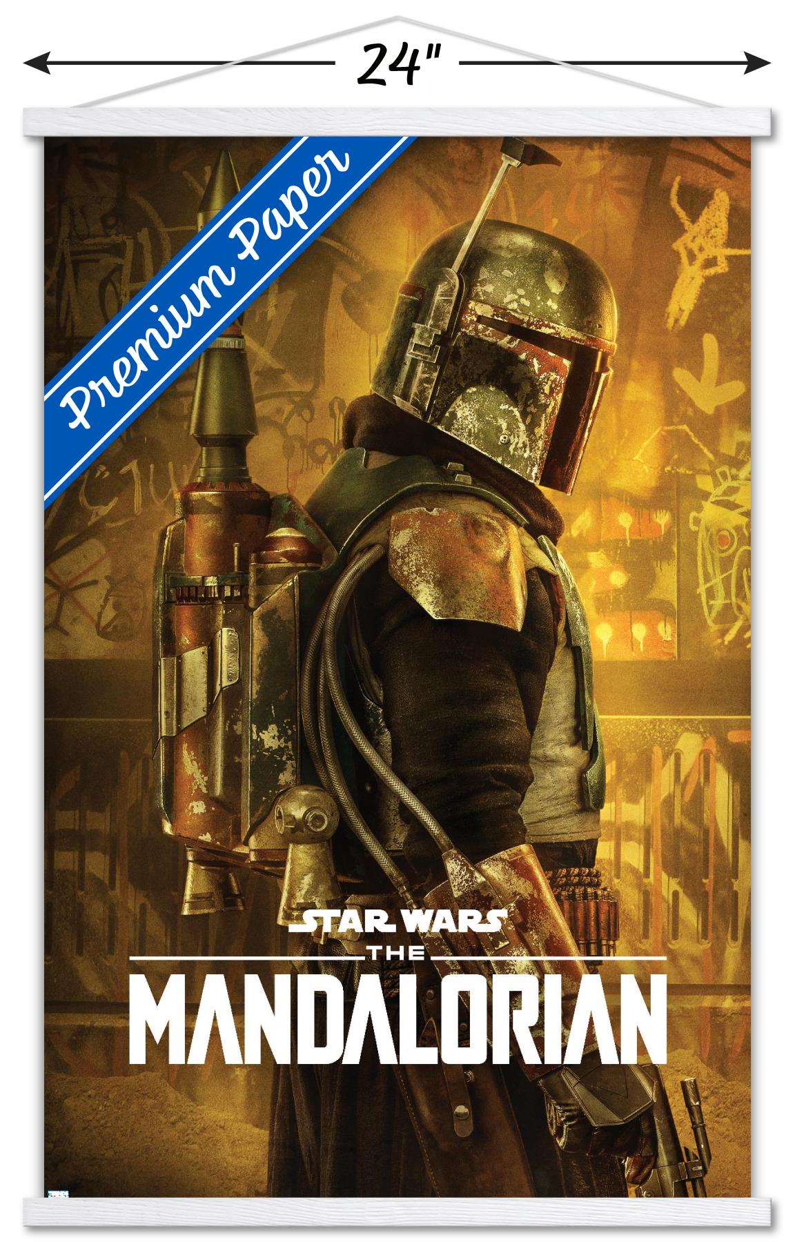 Star Wars: The Mandalorian Season 2 - Boba Fett 24" x 40" Poster by Trends International - image 3 of 3