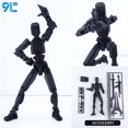 thumbnail image 1 of (Assembly Completed) T13 Action Figure Set,Dummy 13 Robot Action Figure, Lucky 13 Collectible Action Figure Articulated, 1 of 5