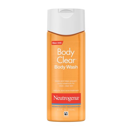 Neutrogena Body Clear Acne Body Wash with Glycerin, 8.5 fl. oz