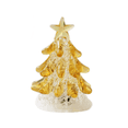 thumbnail image 3 of Tabletop Christmas Night Light, Lighted Mini Glass Christmas Tree with Star Topper, Festive Holiday Centerpiece for Home Mantel Shelf Office Desk Party Decoration, 3 of 7