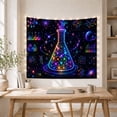 thumbnail image 5 of Glowing Chemistry Flask in a Cosmic Laboratory, Mystical Digital Art for Science Lovers, Laboratory Wall Art, Graduation Gift, Tapestry Wall Hanging for Bedroom and Dorm, 5 of 7