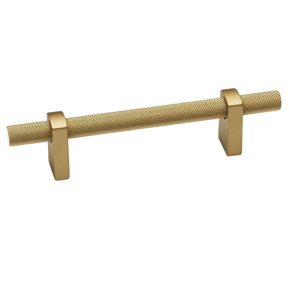Alno A2901-4 Vita Bella 4" Center To Center Modern Industrial Knurled Bar Cabinet Handle /