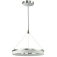 thumbnail image 1 of Dainolite 40W LED Circular Pendant, Polished Chrome, 1 of 2