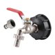 thumbnail image 1 of Grifo de tanque de recolección de agua, adaptador Ibc de 1000l Adaptador de tanque Ibc Adaptador de tanque S60x6 para grifo de jardín de latón Shibaod Feliz Sencillez, 1 of 3