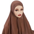 thumbnail image 1 of Bangcool Headwrap Scarf Solid Color: Chiffon Long Head Wrap African Head Scarf for Ladies, 1 of 4