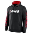 thumbnail image 2 of Men's Fanatics Black Carolina Hurricanes Big City Legacy Fleece Pullover Hoodie, 2 of 3
