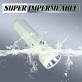 thumbnail image 3 of HIBIBUD Kids Flashlight,Front Side Light Dual Mode Small Flashlight,PushDesign Flashlights for Kids,Green, 3 of 7