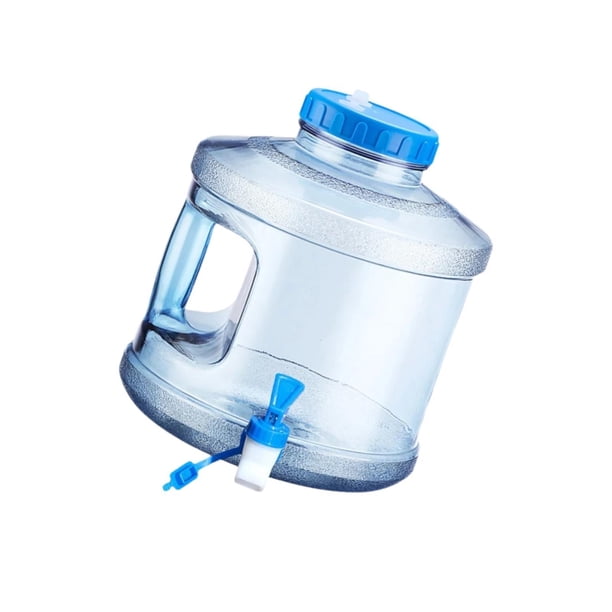 koolsoo Contenant d'Eau Potable Contenants de Stockage d'Eau d'Urgence avec Robinet Pichet de Stockage d'Eau Potable Robuste pour Camping Pique-Niques Bleu