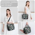thumbnail image 6 of Pioneer Flower Floral Print Pattern Insulated Leakproof Lunch Box for Women, Large Lunch Bag for Tween Teen Adult, Loncheras Para Mujer for Work Beach Travel Picnic Camping, 6 of 6