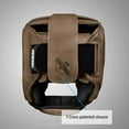 thumbnail image 4 of Hayabusa T3 LX Leather Adjustable MMA Headgear - Brown, One Size, 4 of 6