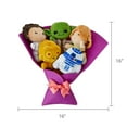 thumbnail image 5 of Star Wars™ Large Plush Valentine’s Bouquet with Luke Skywalker, Princess Leia, Yoda, C-3PO, R2-D2, 5 of 5