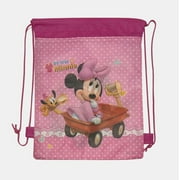 Gift bags, drawstring bags, double-sided non-woven fabric drawstring bags, birthday gift bags, birthday storage bags, storage bags Mickey and Minnie