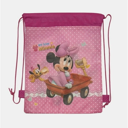 Gift bags, drawstring bags, double-sided non-woven fabric drawstring bags, birthday gift bags, birthday storage bags, storage bags Mickey and Minnie