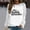 White, variant on Women Sweatshirt Long Sleeve Sweatshirt for Womens Pullovers Green Pullover Adult Crewneck Sweatshirt Women Fall Clothing for Women Street Style