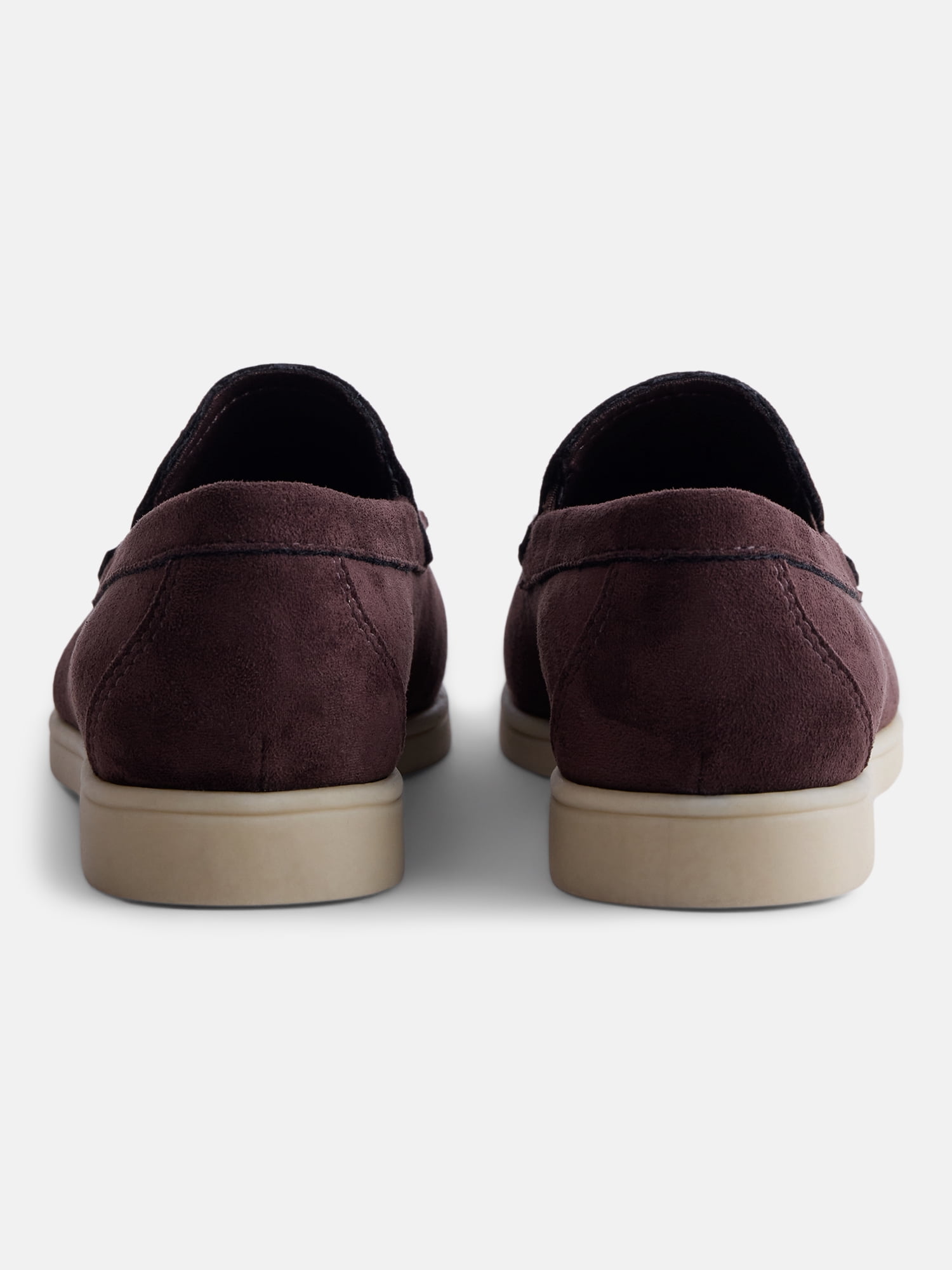 Wonder Nation Little and Big Boys Faux Suede Loafer Shoes