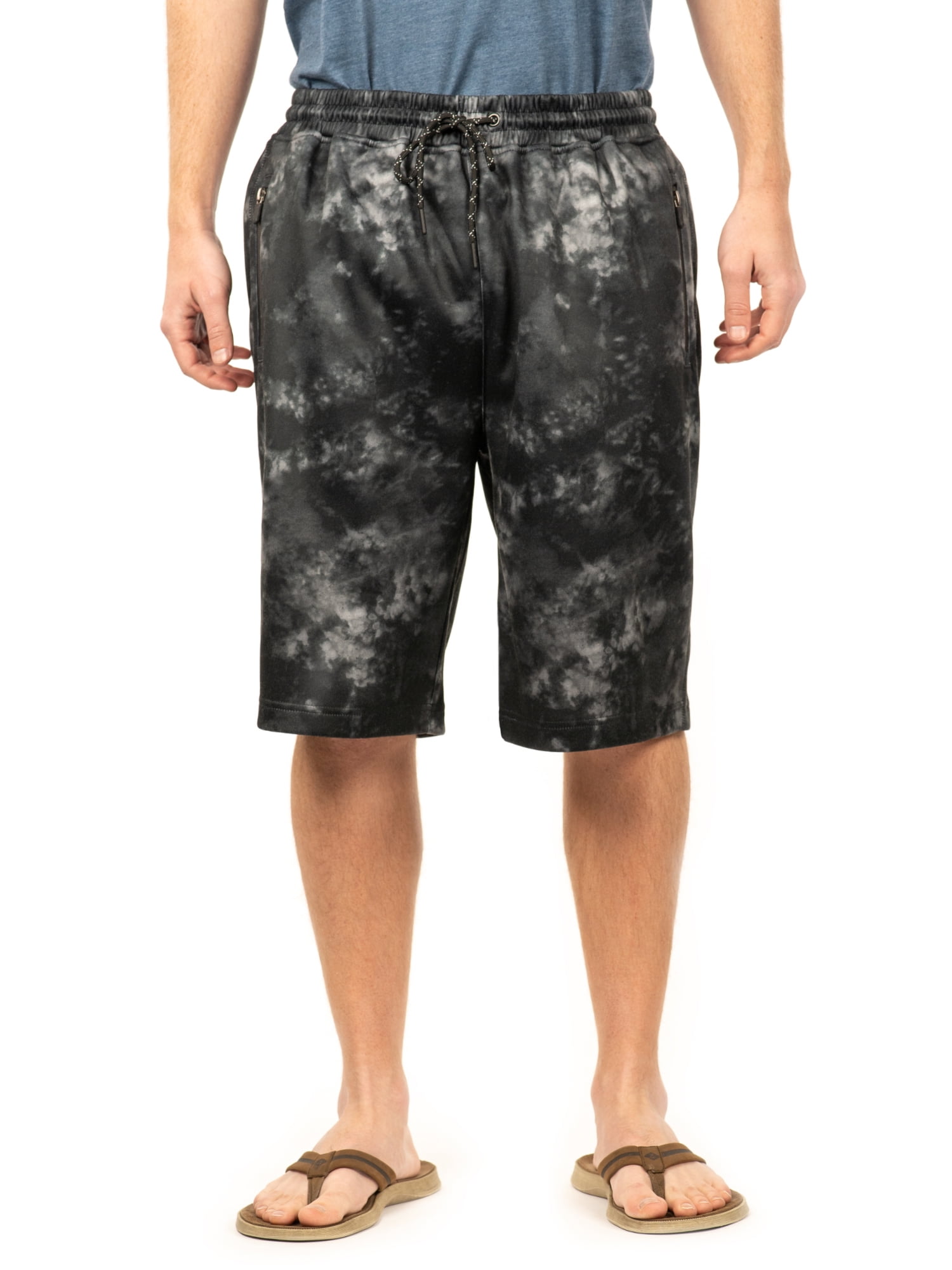 Burnside Men's 23" Tie Dye Fleece Mens Jogger Shorts, Sizes SXL, Mens