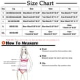 thumbnail image 2 of WREESH Women'S Digital Printed Ruffled Plus Size Bikini Split High Waist Swimsuit, 2 of 3