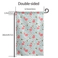 thumbnail image 7 of Wukai Cute Flamingo Print Garden Flag 12.5x18 Inch Double Sided Sun-resistant Rain-resistant, Wrinkle-resistant Colorfast(Only Flag), 7 of 7