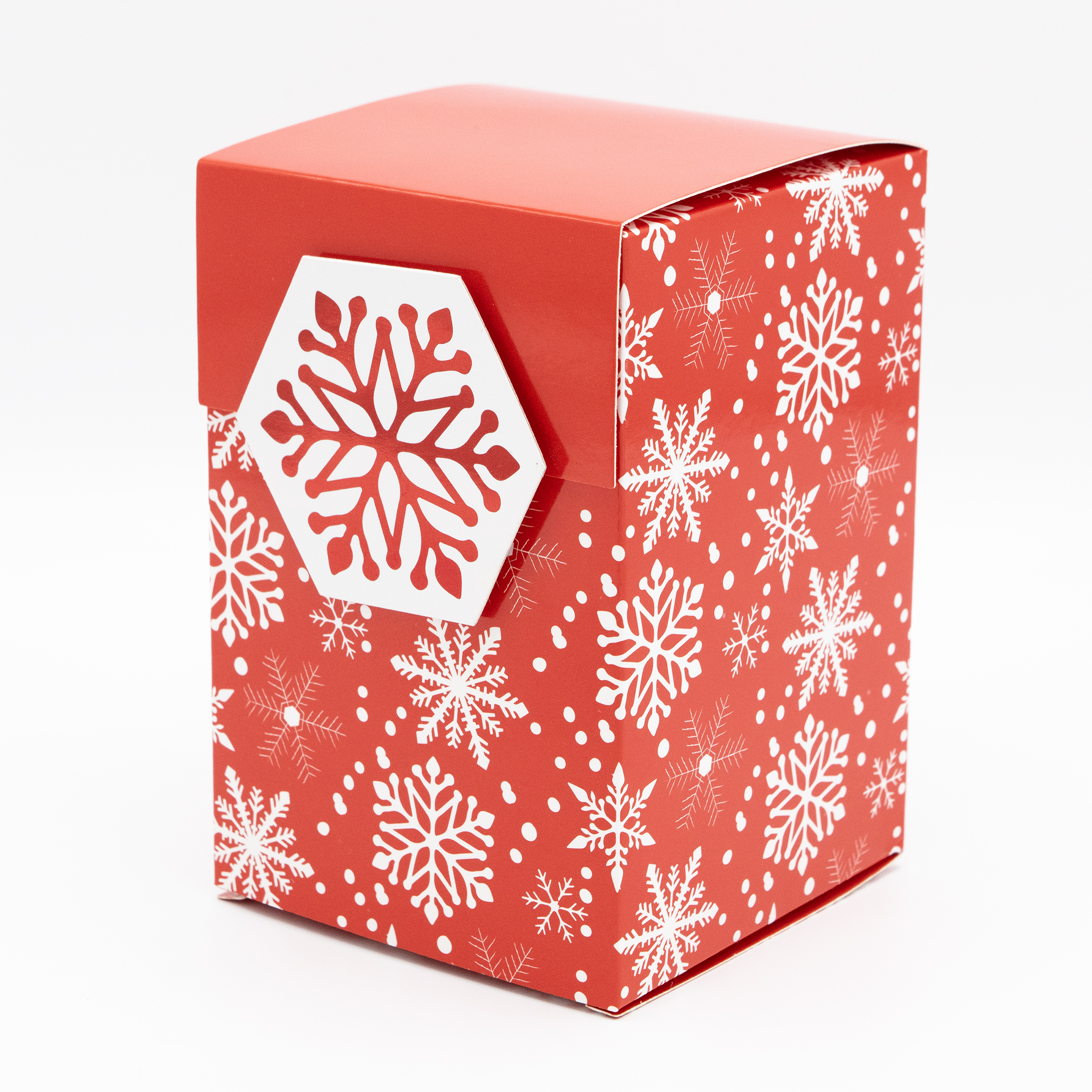 Holiday Time Rectangle Candle Box, 4 in x 6 in, 20 pieces