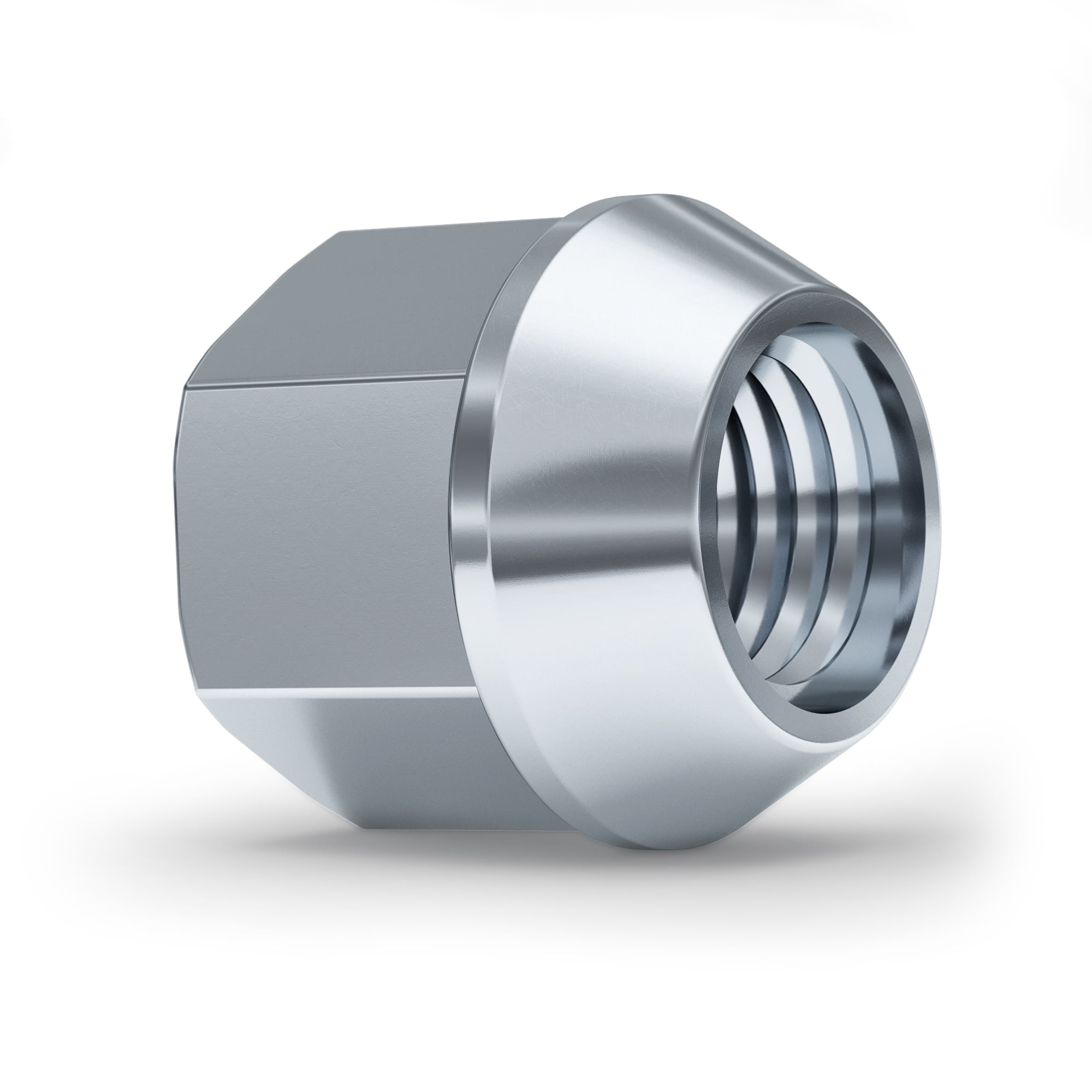 White Knight 9513071S Chrome M12 x 1.50 Open-End Lug Nut, 20 Pack