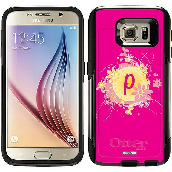 Spot goodsFunky Floral P Design on OtterBox Commuter Series Case for Samsung Galaxy S6