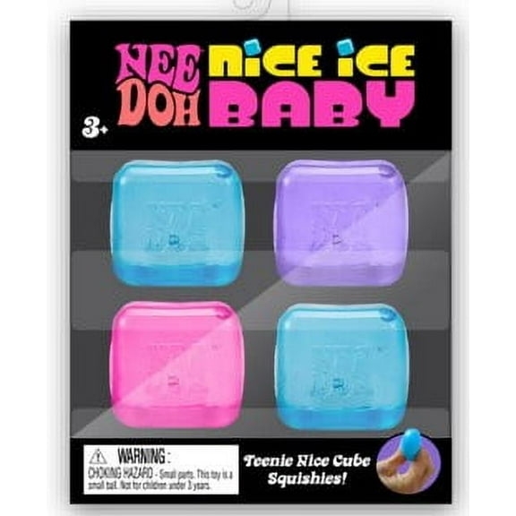 Needoh Nice Ice Baby Multi Pack - Cool Sensory Squish Toy for Kids