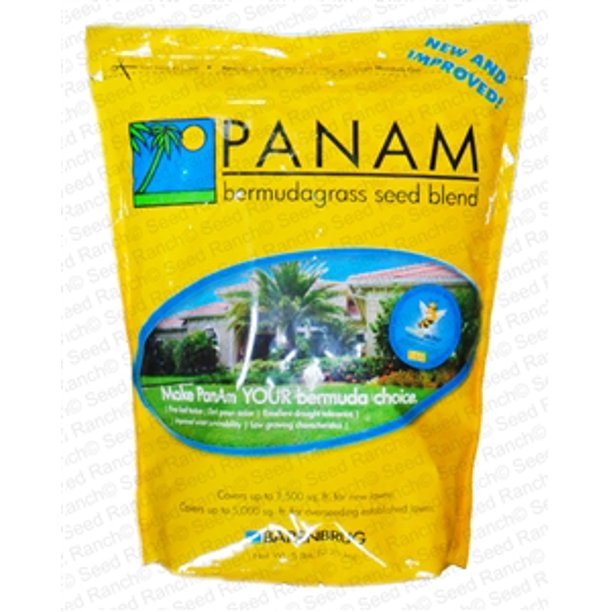 PanAm Bermuda Grass Seed Blend 25 lbs