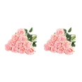 thumbnail image 1 of Flores Artificiales Yuarrent Ramo de Rosas de Seda A Prueba de agua 10 UNIDS, 1 of 6