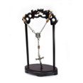 thumbnail image 4 of Fragrant Wood Beads Rosary Bracelet Cross Religious Ornaments Catholic Finger Chain for Men Women Prayer Jewelry Baptism, 4 of 4