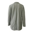 thumbnail image 2 of Vedolay Blazer jacket Blazers for Women Business Casual Long Sleeve Business Fashion Suit Jackets,Gray L, 2 of 5