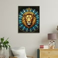 thumbnail image 4 of Paint By Numbers Kit for Adults Beginner - DIY Stained Glass Lion Majesty Canvas Painting Kits for Adults, Frameless Paint By Number for Adults for Home Wall Decor 16x20 Inch, 4 of 7