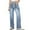 BU2, variant on Ediodpoh Womens High Waisted Stretchy Straight Leg Baggy Drawstring Wide Leg Denim Jeans Pants for Women BU1 L