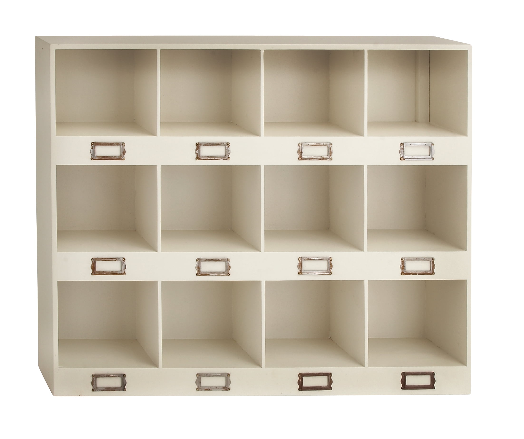 DecMode Cubby Wall Shelf