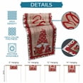 thumbnail image 6 of Valentine's Day Table Runner 108 Inches Long Farmhouse Dress Scarves, Romantic Roses Love Heart Gnomes Wooden Dining Tablerunner for Coffee Table/Kitchen Island/Party Décor, 13" x 108", 6 of 8