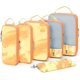 thumbnail image 1 of Juego de 6 cubos de compresión para viajes, bolsas ligeras organizadoras de equipaje, bolsas duraderas para ahorrar espacio, artículos esenciales de viaje, 1 of 7