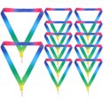 thumbnail image 1 of 12pcs Sport Medal Ribbons Sports Meeting Award Ribbons Competition Medal Lanyards, 1 of 7