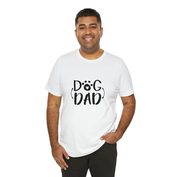 Unisex Jersey Short Sleeve Tee Dad Dog