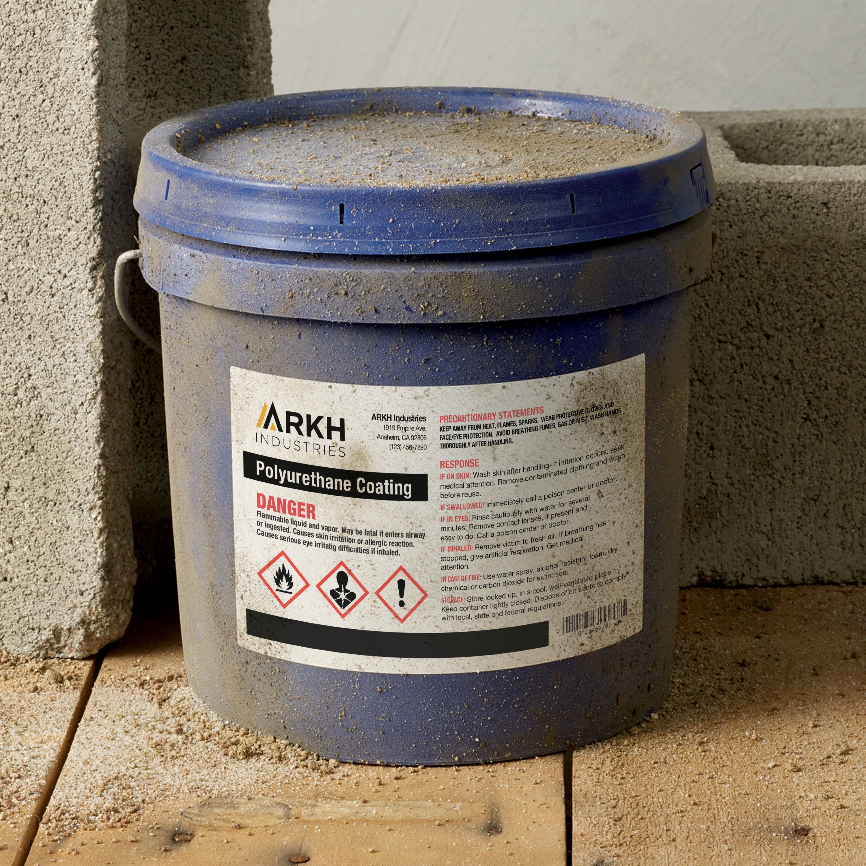 Avery UltraDuty GHS Labels 5-1/2" x 8-1/2", 50 Ct, Pigment Inkjet