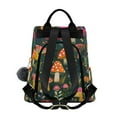 thumbnail image 2 of FORMRS Women's Travel Backpack Purse Anti-Theft Hidden Pockets Casual Shoulder Bag, Orange Mushroom, 2 of 7